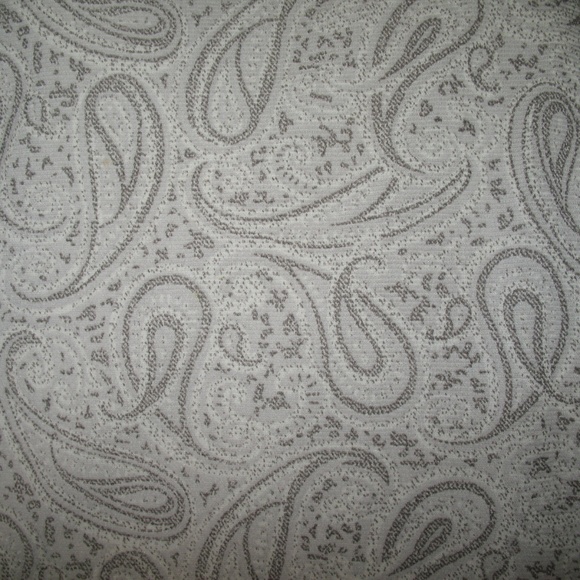 Vintage Paisley Pattern Long Sleeve Top T-Shirt Large Gray Grannycore Boho Femme - Picture 7 of 8